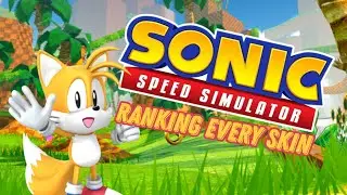 Ranking EVERY Skin In Sonic Speed Simulator (Roblox)