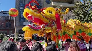 Sights and Sounds Chinese New Year Day Celebration in SF Chinatown 2024 Year of the Dragon (4K)