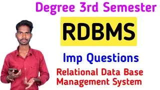 Degree 3rd Semester 