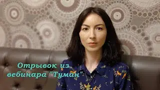 Отрывок из вебинара "ТУМАН"