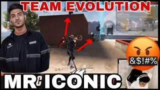@iconic50 NXT LEVEL GAMEPLAY IN THE LAST ZONE|| TEAM EVOLUTION || #killerff #iconicff
