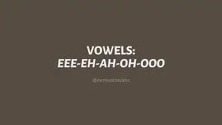 Vowels Warm-up (Eee-eh-ah-oh-ooo) | MC Music Studios