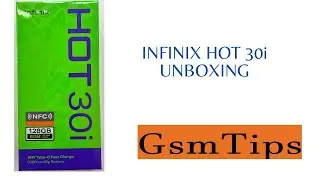 infinix HOT 30i unboxing