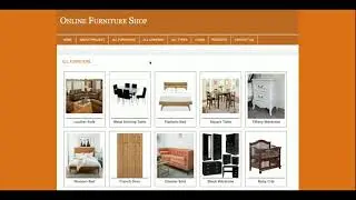 Online Furniture Shop Mini Project