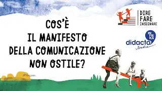 Cos'è il Manifesto della comunicazione non ostile?