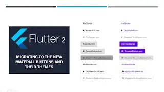 Flutter 2 || Elevated, Text and Outlined Buttons
