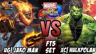 MVCI FT5 Set - UG| Jako Man VS XC| HulkPolan