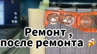 Toyota Prius high-voltage battery repair 🔋 after garage repair under 🍺! Toyota Aqua standard high...