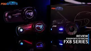 Fodsports FX8 VS FX8 AIR Intercom Review, The Best Budget Motorcycle Intercom?