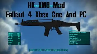 HK XM8 Assault Rifle Mod Fallout 4 Xbox One (XB1) And (PC) 