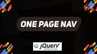One Page Nav in Bangla | Smooth Scrolling | jQuery Plugin