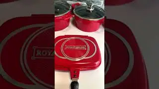 Набор посуды из 15-ти предметов. RED. Лотос TV
