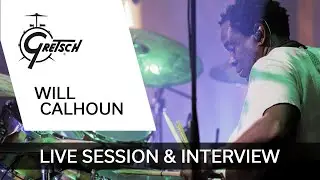 LIVE SESSION & INTERVIEW 🥁🎙🇫🇷 Will Calhoun (Gretsch Drums) en concert à la Bag Show 2023 à Paris