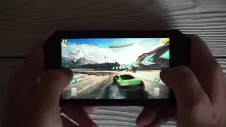 Asphalt 8 на смартфоне BQ Shark