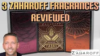 3 Zaharoff Fragrances Reviewed, Rosé, Tabac and Citrine. #zaharoff #perfume #cologne