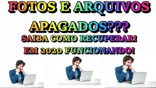 FOTOS APAGADAS? SAIBA COMO RECUPERAR ARQUIVOS FORMATADOS DO CARTÃO DE MEMORIA OU CELULAR APAGADOS