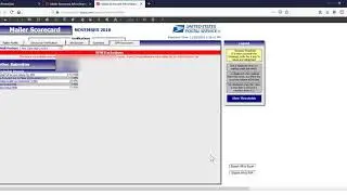 USPS Business Customer Gateway Mailer Scorecard Export Training