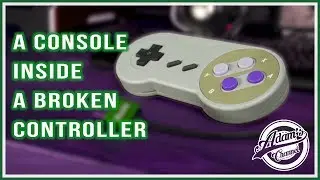Turn a broken SNES controller into a Gaming Console!