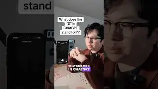 ChatGPT has a silent “s”??