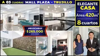 🏡 𝐀𝐦𝐩𝐥𝐢𝐚 𝐜𝐚𝐬𝐚 𝐝𝐞 𝟒𝟐𝟎𝐦² – Doble frontera, frente a parque, condominio privado 🌳🏠