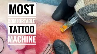 EZ P3 Pro tattoo machine in ACTION + review