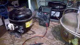How to start a stuck refrigerator compressor motor