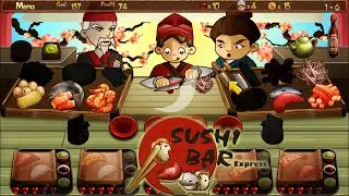 Sushi Bar Express - Gameplay [Casual/Time management/Simulation/For the whole family]