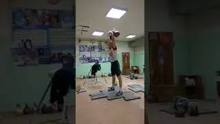 Кирюхин Сергей дц 32 кг, 51 повторение, 7 мин