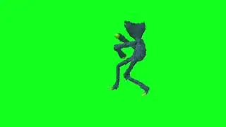 Huggy Wuggy Fist Fight B (Green Screens) - 