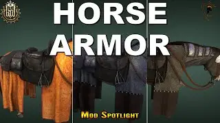 Kingdom Come: Deliverance - Leather and Mail Horse Armor (Mod Spotlight)