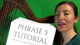 Free Online Harp Lesson: Shetland: Sleep Sound In The Morning - Harp 5 - RH