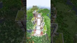 Minecraft mega Sci-Fi base timelapse building #minecraft