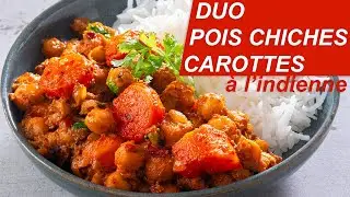 Indian Veg Chickpea-Carrot Recipe 𑁍 Pankaj Sharma