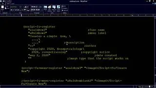 The way of script fu,  automation in gimp,  creating 2 transparent layers.