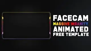 Massive Insanity (Facecam Animated + Template) | FREE