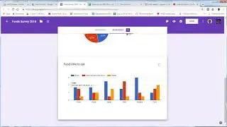 Using a pivot table to cross analyse two questions in a Form