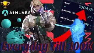 Aimlabs Everyday Until I hit 100K! ~Day 5~