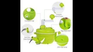 Review:  Food Chopper,Manual Food Processor