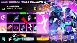 Next Booyah Pass In Free Fire🥳| September Booyah Pass Free Fire 2024 | October booyah pass free fire