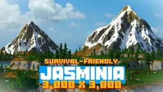 🌟Jasminia 1.20+⚔️ 3.000 x 3.000❄️Survival Friendly/MMORPG-Focused🌟#minecraft
