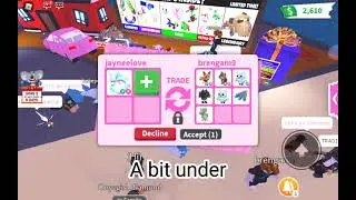 What People Offer For Fr Frost Fury! (Roblox Adopt Me)