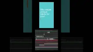 New after effect promo video project for oneteam adv #aftereffects #animation #edit