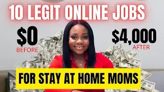 Legit Online Jobs for Stay at Home Moms | Start making $100 per day working from home
