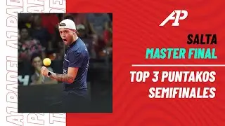 🔝​ TOP 3 PUNTAKOS SEMIFINALES | Salta Master Final - A1 Padel 2023