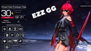 Danjin Solo Virtual Crisis Stage 3 Extreme Difficulty | Wuthering Waves 2.2 |