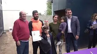 Cuatro familias de Godoy Cruz recibieron su ecocasa