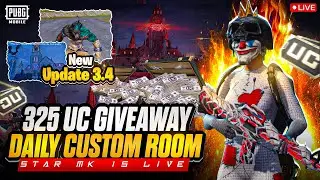 HELLO ONLY CHICKEN 325UC GIVEAWAY | PUBG MOBILE with starmk