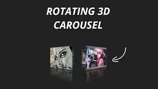 HTML & CSS: Rotating 3D Carousel
