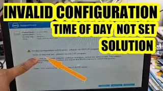 Time of date not set please run setup program fixed 