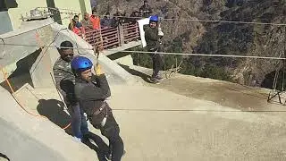 Zipline installation 750mtrs. in India (Uttarakhand)